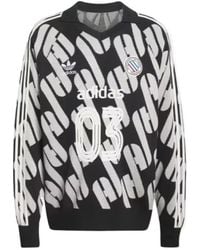 adidas - Originals Adicolor Polo Knit Jumper - Lyst