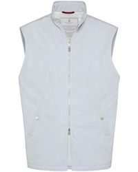 Brunello Cucinelli - Water-Resistant Gilet - Lyst