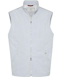Brunello Cucinelli - Water Resistant Nylon Vest - Lyst