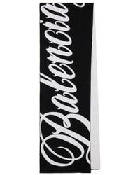 Balenciaga - Big B Knitted Scarf - Lyst