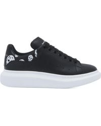 McQueen - Oversized Skull-Printed Sneakers - Lyst