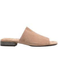 Brunello Cucinelli - Monile Suede Sandals - Lyst