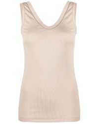 Brunello Cucinelli - Sleeveless Tops - Lyst