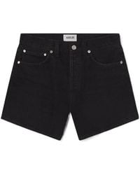 Agolde - Parker Long High-Rise Denim Shorts - Lyst
