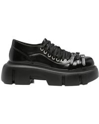 Simone Rocha - Buckle-Strap Platform Boots - Lyst