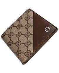 Gucci - Bi-Fold Wallet With Interlocking G - Lyst