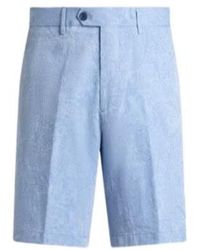 Etro - Paisley Motif Striped Shorts - Lyst