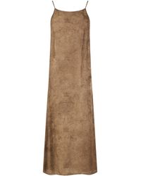 Uma Wang - Thinstrap Maxi Dress - Lyst