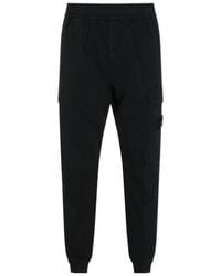 Stone Island - Stretch-Tc Twill Cargo Pants - Lyst