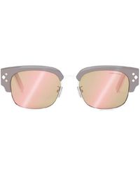 Dior - Geometric Frame Sunglasses - Lyst