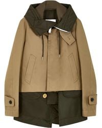 Sacai - Quilted-Collar Jacket - Lyst