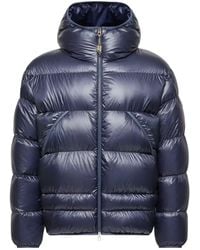 Moncler - Anapo Hooded Mid-Length Down Jacket - Lyst