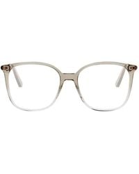 Dior - Eyewear Square Frame Glasses - Lyst