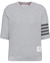 Thom Browne - Four-Striped T-Shirt - Lyst