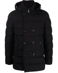 Moorer - Double-Breasted Quilted Down Jacket - Lyst