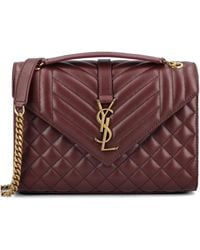 Saint Laurent - Envelope Medium Shoulder Bag - Lyst