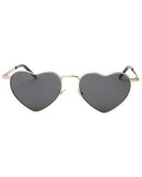 Saint Laurent - Eyewear Heart Frame Sunglasses - Lyst