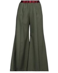 Marni - Solid-Color Woven Pants - Lyst