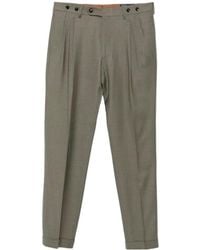Berwich - Pleated-Detail Wool Trousers - Lyst