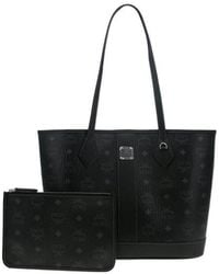 MCM - Small Logo-Print Tote Bag - Lyst