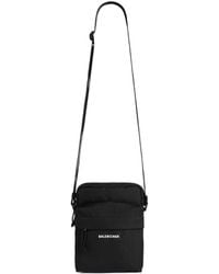 Balenciaga - Explorer Logo Shoulder Bag - Lyst