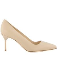 Manolo Blahnik - Tora Slip-On Pumps - Lyst