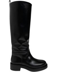 Stuart Weitzman - Celia Low Heel Boots - Lyst