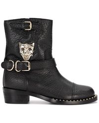 Philipp Plein - Logo Booties - Lyst