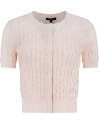 Rag & Bone - Crew Neck Short-Sleeved Knit Sweater - Lyst