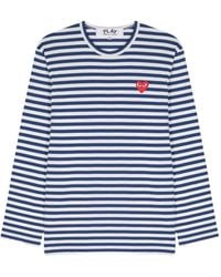Comme des Garçons - Striped T-Shirt - Lyst