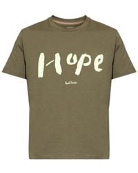 Paul Smith - Hope Print T-Shirt - Lyst