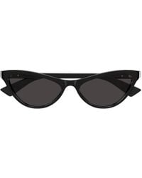 Bottega Veneta - Eyewear Cat Eye Frame Sunglasses - Lyst