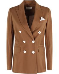 Circolo 1901 - Double-Breasted Blazer - Lyst