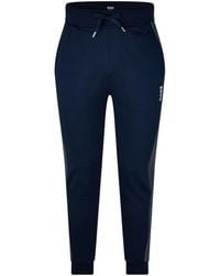 BOSS - Solid Color Casual Pants - Lyst