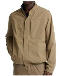 Vince - High-Neck Long-Sleeved Casual Jacket - Lyst