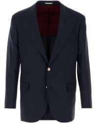 Brunello Cucinelli - Wool Blazer - Lyst