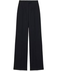 McQueen - Wide-Leg Tailored Trousers - Lyst