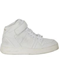 Saint Laurent - Lax Lace-Up Sneakers - Lyst