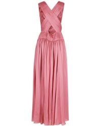 Ulla Johnson - Boheme Silk Maxi Dress - Lyst