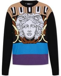Versace - Round-Neck Knitwear - Lyst