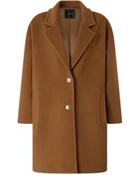 Pinko - Long Sleeve Belt Buttoned Coat - Lyst