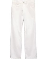 Prada - Logo-Patch Straight-Leg Trousers - Lyst