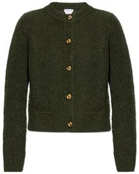 Bottega Veneta - Wool Bouclé Cardigan - Lyst