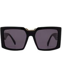 Max Mara - Square Frame Sunglasses - Lyst