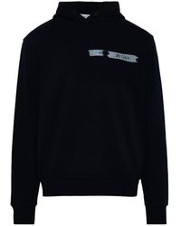 ZEGNA - Logo-Print Cotton Hoodie - Lyst