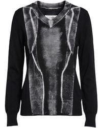 MM6 by Maison Margiela - Color Block Jumpers - Lyst