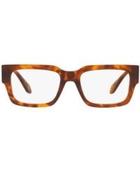 Giorgio Armani - Rectangular Frame Glasses - Lyst