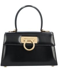Ferragamo - Ferragamo Iconic Top Handle Bag - Lyst