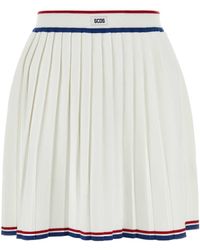 Gcds - Pleated Knit Skirt - Lyst