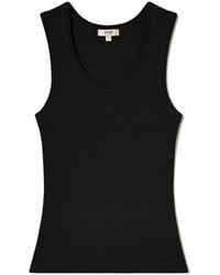 Agolde - Poppy Sleeveless Ribbed Tank Top - Lyst